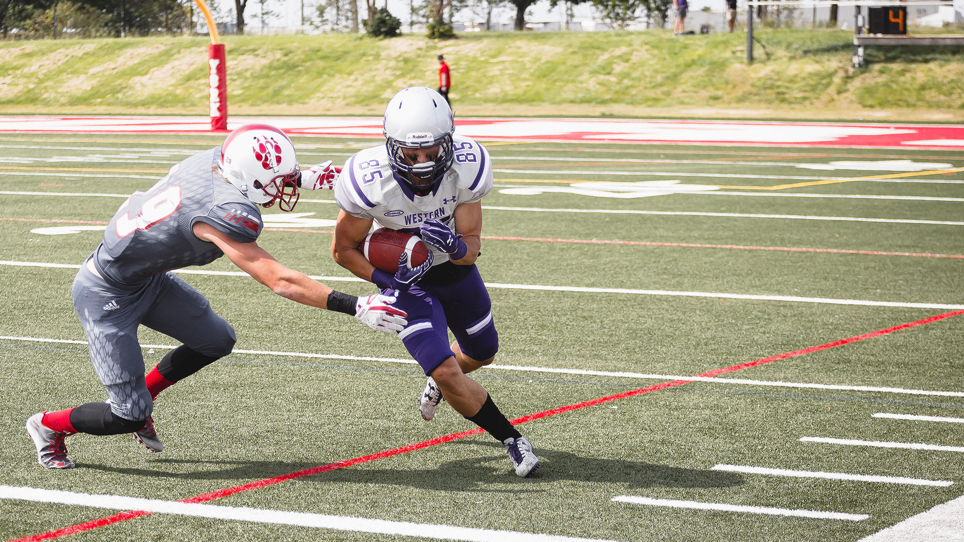 Football vs york - Malik Besseghieur